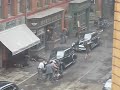 Filming of Captain America Northern Quarter Manchester