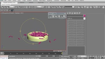 Learn to Create a Pile of Assets in 3ds Max with MassFX - learn 3D & Animation