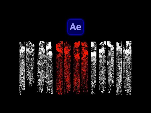 Shatter effects In After effects | Text Animation Without Any Plugin