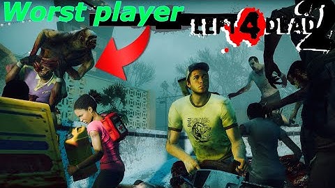 WORST LEFT 4 DEAD PLAYER!!!! | Left 4 dead 2 (3-player Co-op) With Paladn and Nova