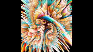 Fractal Flowers Animation One - 8 seconds long