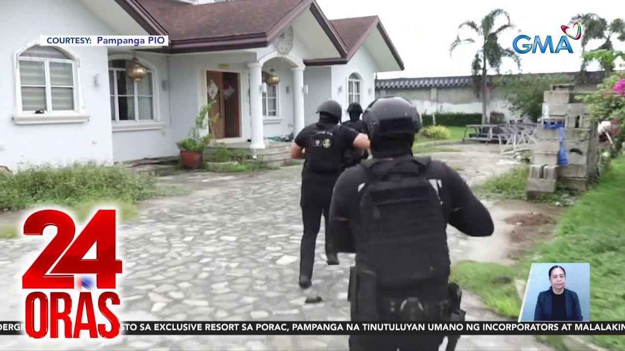 Exclusive resort na tinutuluyan umano ng incorporators at POGO big bosses, sinalakay | 24 Oras