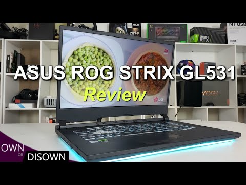 ASUS ROG STRIX GL531GU REVIEW - Coolest GTX 1660Ti Laptop?