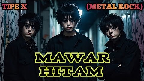 MAWAR HITAM - TIPE X (METAL ROCK) cover by Nabilah studio