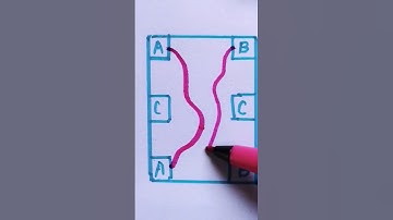 Drawing path challenge game checkerboard #viralreels #trending #short