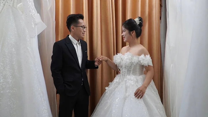 The kind engineer and the single mother beam in their wedding dresses-Will they have a happy ending?