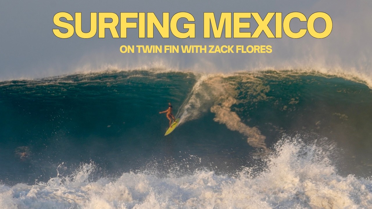 Справится ли Twin Fins с ЭТИМ? // RAW SURFING MEXICO Зак Флорес