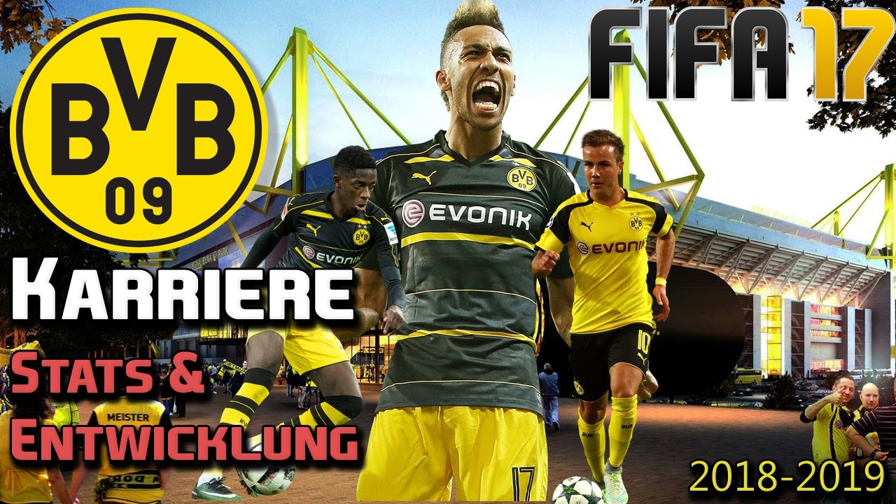 FIFA 17 KARRIERE | BORUSSIA DORTMUND 2018-2019 (UPDATE) - STATS & ENTWICKLUNG!