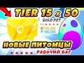 СИМУЛЯТОР ПИТОМЦЕВ 50 ЯИЦ TIER 15! ПОЙМАЛ НОВЫХ КОНФЕТНЫХ ПИТОМЦЕВ ROBLOX PET SIMULATOR