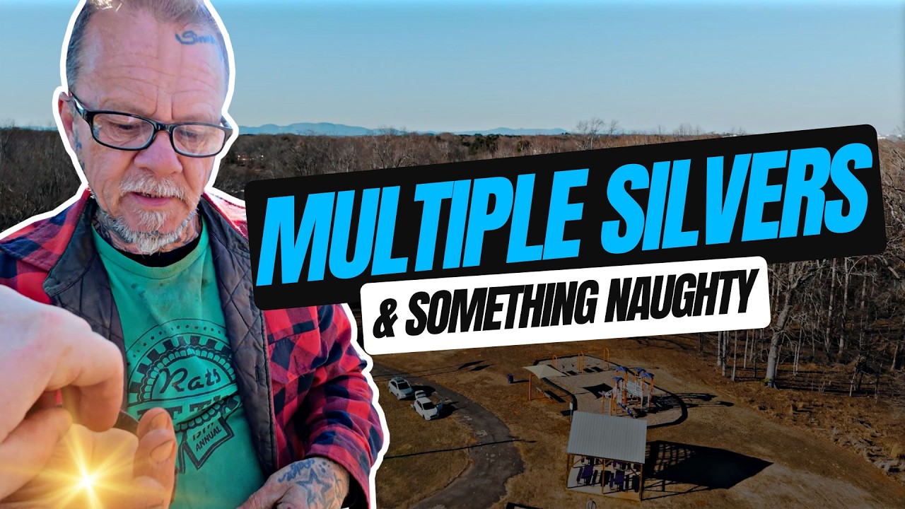 We Dug Up MULTIPLE Silvers… and Something EXTREMELY Naughty Metal Detecting!