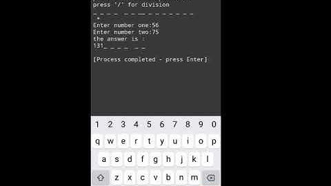 Calculator C++ program | showcase  #short #Coding
