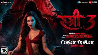 STREE 3 - Hindi Trailer | Shraddha Kapoor | Akshay Kumar | Rajkumar Rao | Pankaj T | New Movies 2026