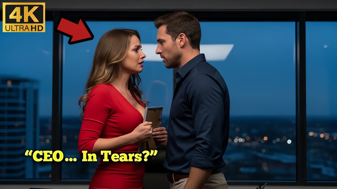 “Single Dad Found His Powerful CEO in Tears — Her Next Words Changed Everything”