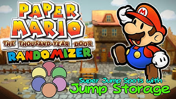 Paper Mario TTYD Jump Storage in Randomizer Uses