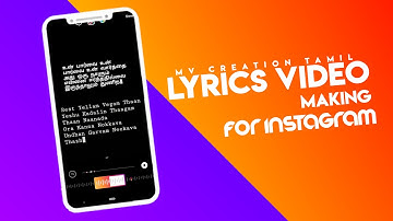 Trending Lyrics | WhatsApp Status Video | Making | Instagram in Tamil