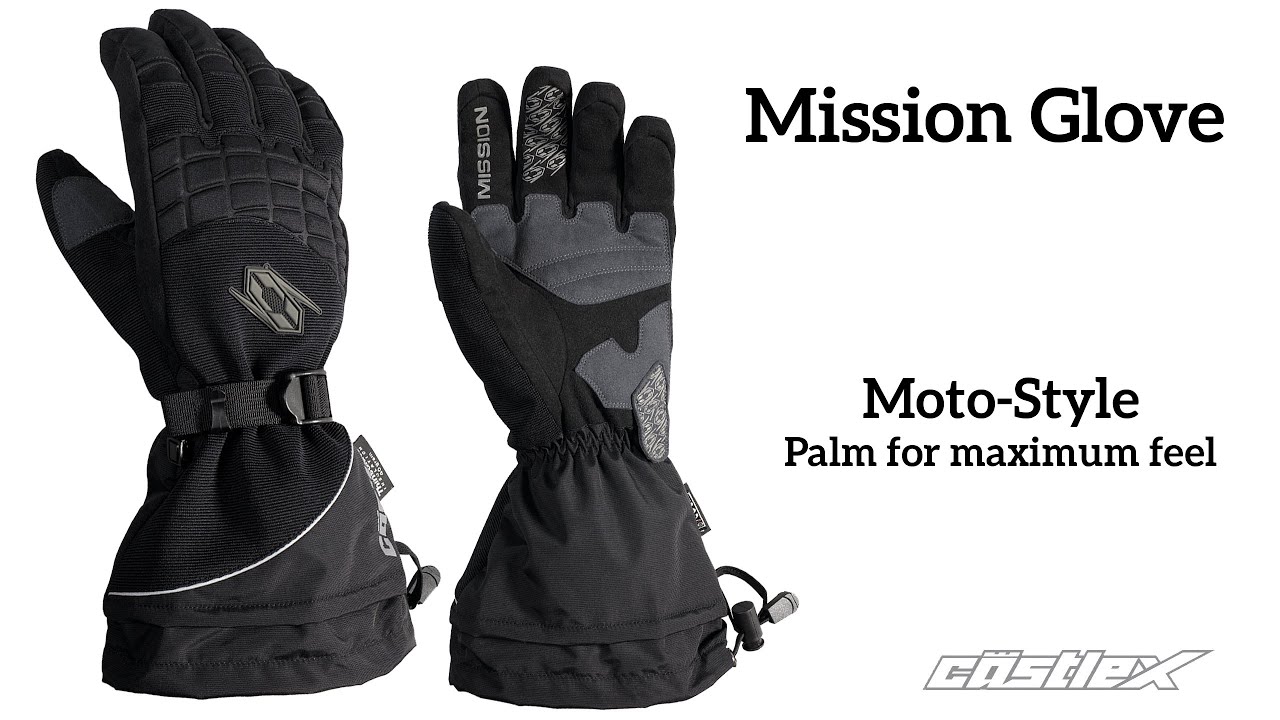 Castle X Mission Snowmobile Gloves YouTube