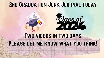 Readers Digest Journal - My Second Graduation Junk Journal - April 29th