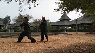 tekean jurus cimande at padepokan pencak silat taman mini