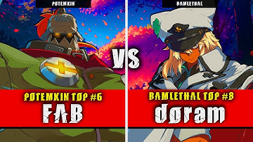 GGST | FAB (Potemkin) VS doram (Ramlethal) | Guilty Gear Strive High level gameplay