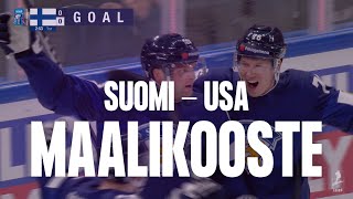 Maalikooste: Suomi - USA | Jääkiekon MM-kisat 2023 | C More