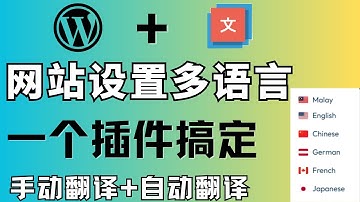从零开始打造WordPress多语言电商网站｜使用TranslatePress插件轻松实现中英文双语/或多语言支持（自动根据IP切换语言#网站搭建