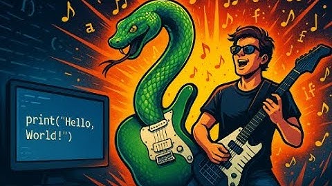 Learning Python with Music 🎸 (Code Rock Anthem)