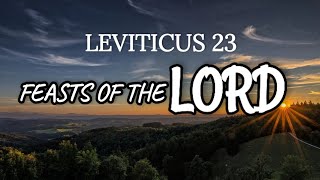LEVITICUS 23 NKJV: FEASTS OF THE LORD (Audio Bible)