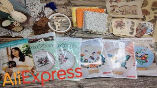 Покупки с AliExpress 📦 Товары для творчества и рукоделия 🎨 Товары для ВЫШИВКИ