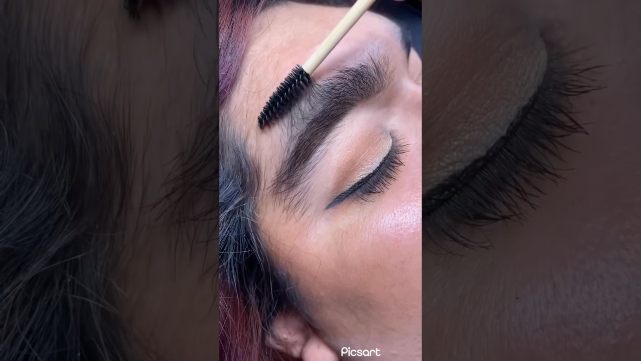 Eyebrows brush hack to fix sparse spots and get salon-style arches fast