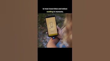 Healing insect bites with a phone #shorts