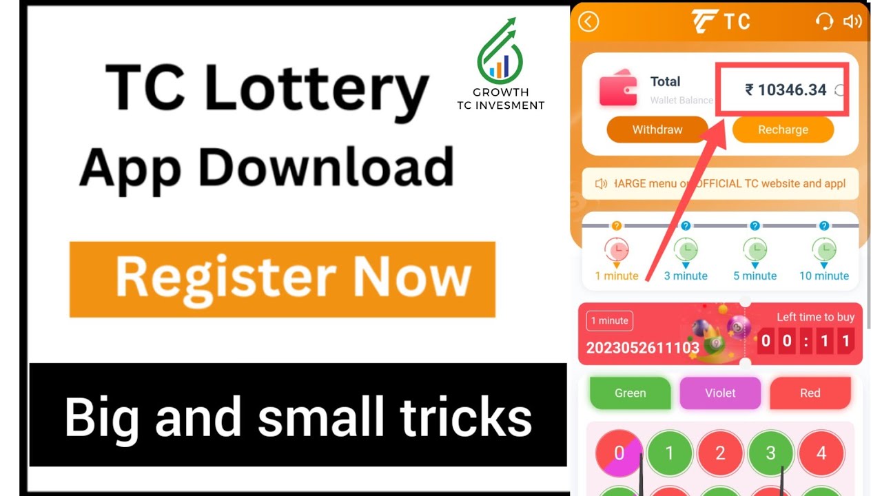 Tc Lottery App Small And Big Tricks Best Colour Prediction App tc-lottery-app-se-paise-kaise-kamaye-tc-lottery-big-small-trick