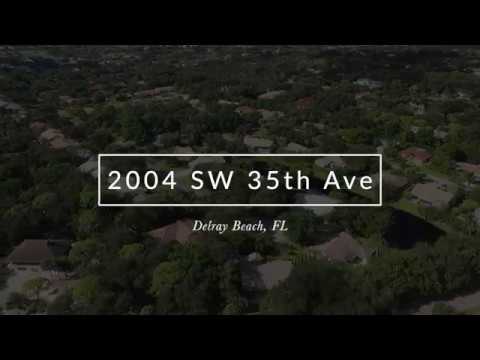 2004 SW 35th Ave, Delray Beach, FL home video tour