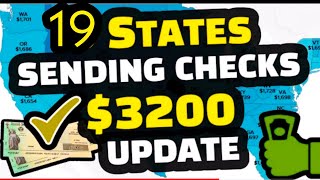 STIMULUS CHECK UPDAI'E : 19 STATES SENDING 4TH STIMULUS CHECK WHEN ? WHO QUALIFIES ? ALL DETAILS