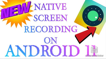 Screen Recording on Android 11