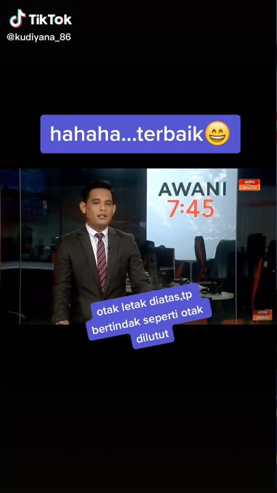 Pembaca berita awani terbaik !