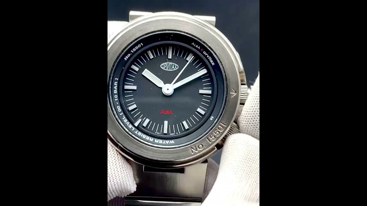 Vintage Seiko Alba Orvitax Shrouded JDM 15501 Japan Men's Quartz