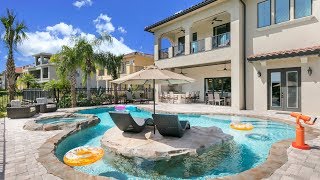 Take a tour of this amazing 9-bedroom villa in Orlando