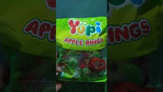 yupi apple rings #candy #jajan #review