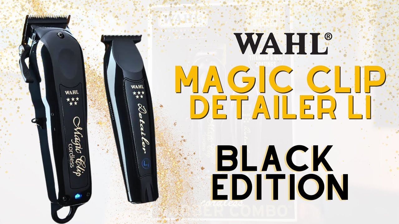 ⭐️ WAHL Magic Clip Black Edition ⭐️ Unboxing and Review 