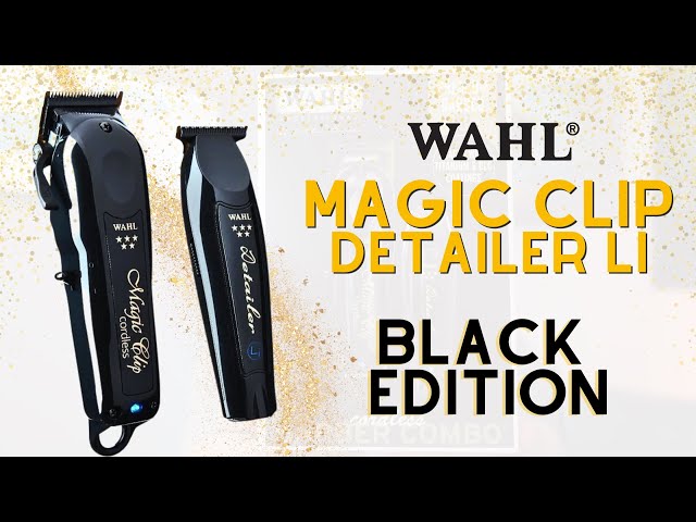⭐️ WAHL Magic Clip Black Edition ⭐️ Unboxing and Review - YouTube