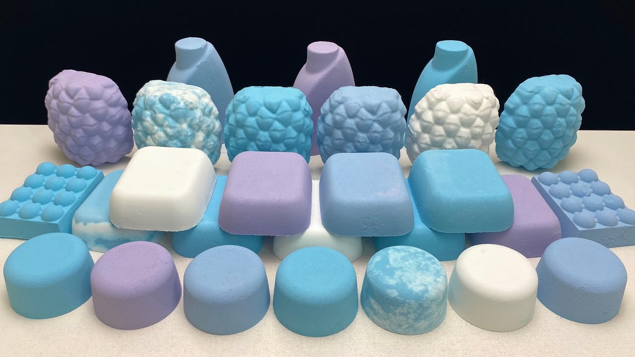 ASMR baking soda | New shapes