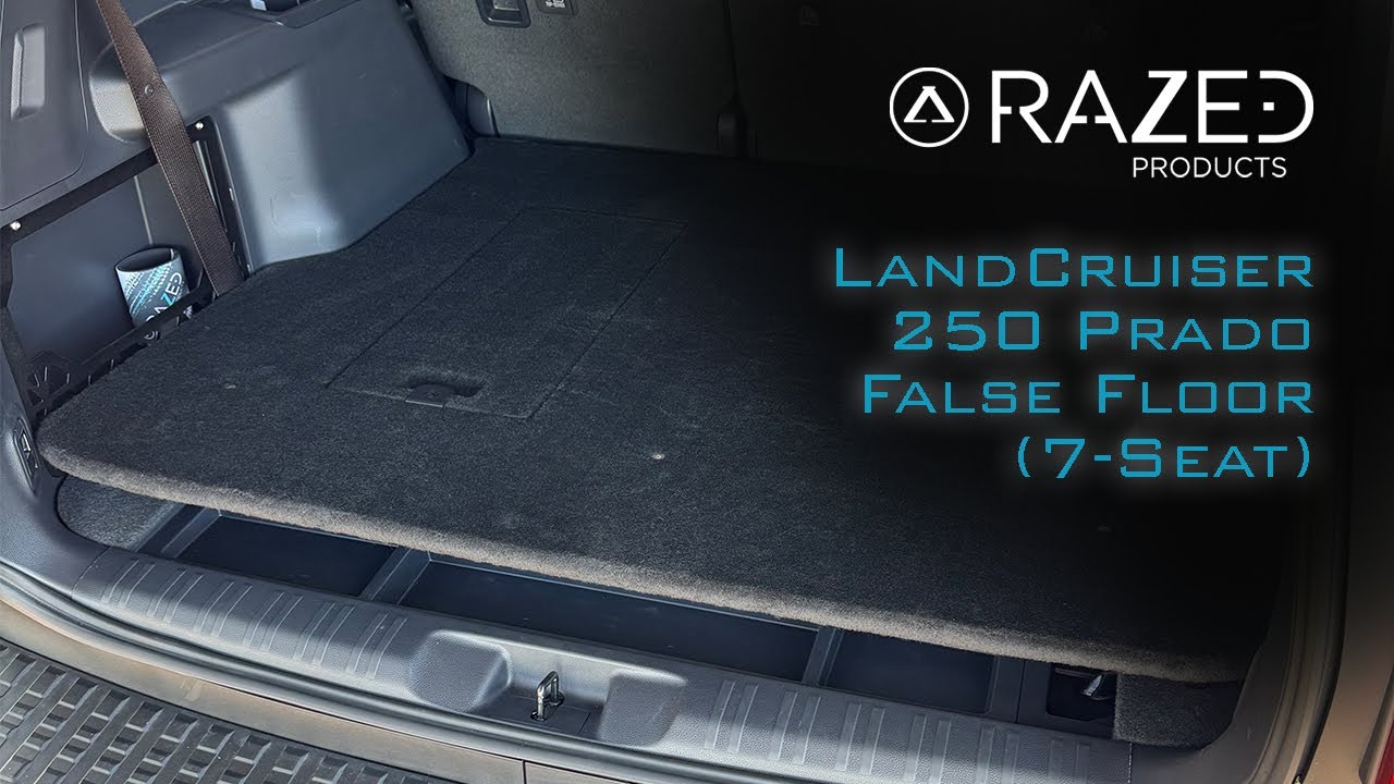 Toyota Land Cruiser 250 Prado False Floor Installation (7-Seat)