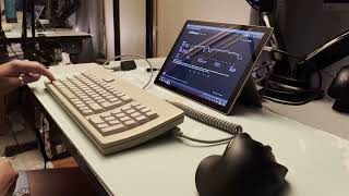 Apple M0116 typing