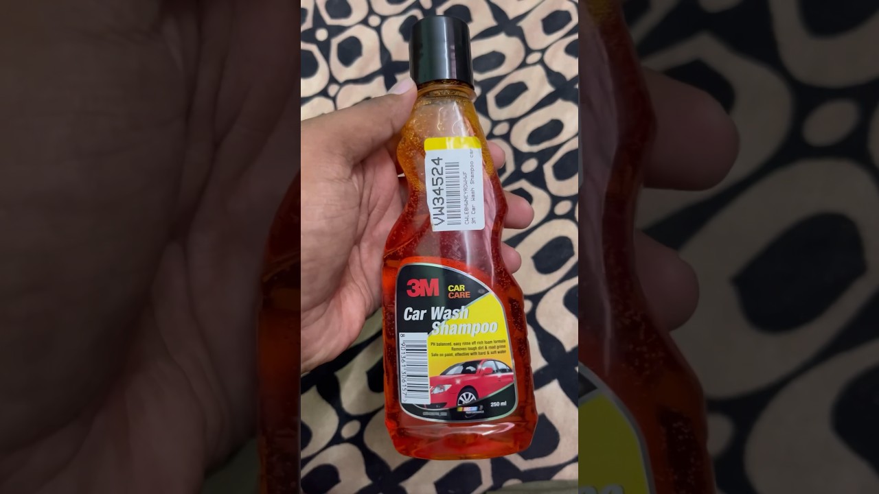 Bike wash shampoo | 3M Care Car wash shampoo Unboxing 