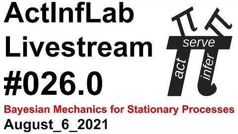 ActInf Livestream #026.0 ~ “Bayesian Mechanics for Stationary Processes”