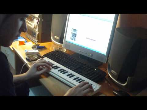 Making a beat!