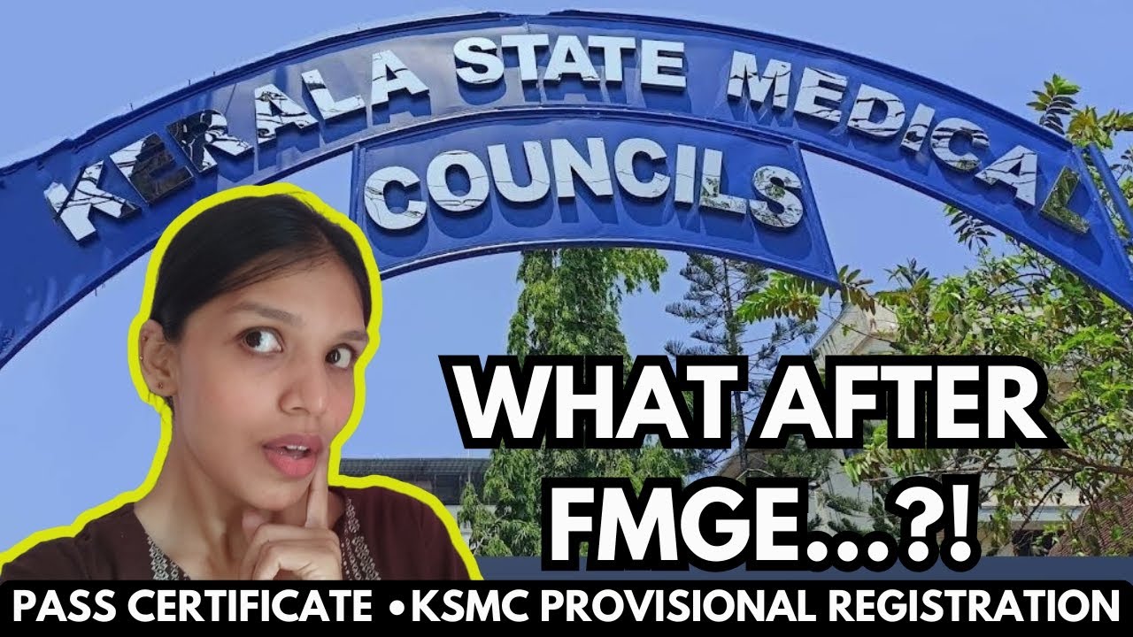 FMG Provisional Registration Kerala: Step-by-Step Guide ! |Dr Keziaa|