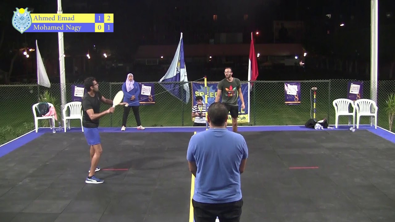 Ahmed Emad vs Mohamed Nagy - Speedball Heliopolis Open 2017 - Men's Quarter Final