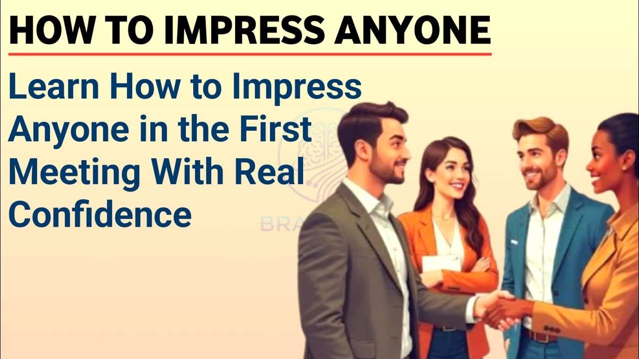 How to Impress Anyone in First Meeting | Improve Your English Fluency ...