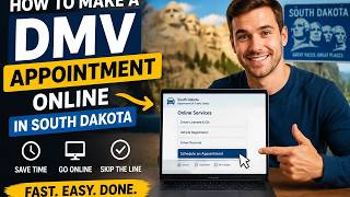 How to make a DMV appointment online in South Dakota